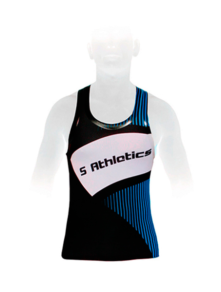 S ATHLETICS — custom sleeveless by Cindra Enterprises