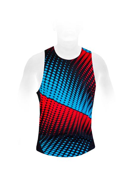 S RUN GHOST MEN — custom sleeveless by Cindra Enterprises