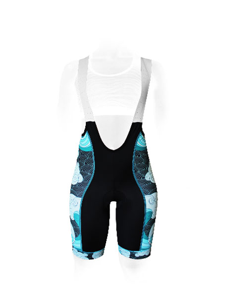 BIB SHORT SIENA PRO W PRINT ELASTIC