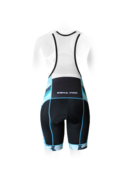 BIB SHORT SIENA PRO W PRINT ELASTIC — view 2