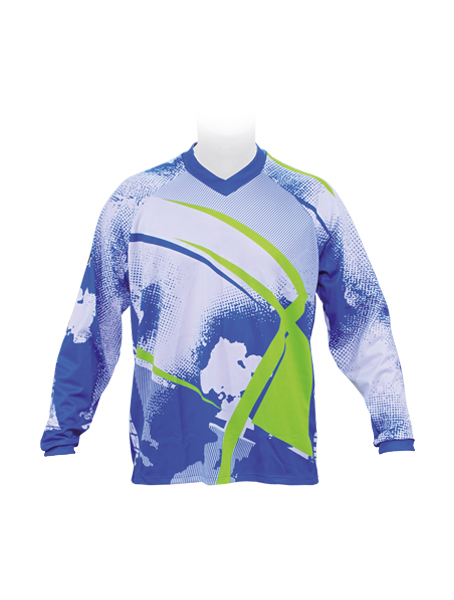 LS NIZZA DOWNHILL — custom long sleeve by Cindra Enterprises