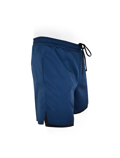 MULTISPORT DOUBLE-LAYERED STRETCH SHORTS — view 3