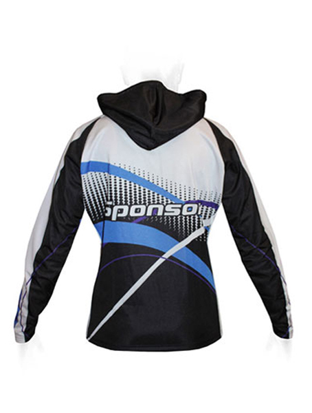 LS HOODIE WITH POCKETS 18CM ZIP WOMEN — view 2