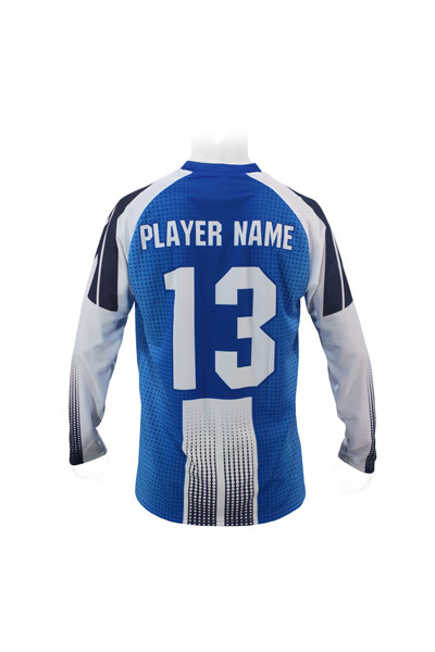 LS JERSEY SOCCER V-COLLAR MEN — view 2