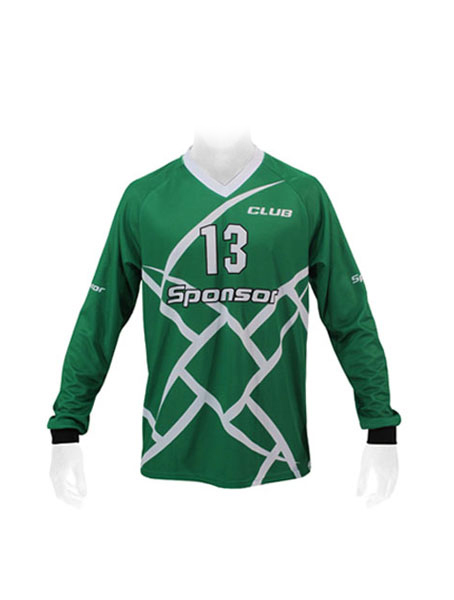 LS JERSEY SOCCER V-COLLAR GK MEN — custom long sleeve by Cindra Enterprises