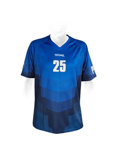 SS JERSEY SOCCER V-COLLAR WOMEN — custom short sleeve by Cindra Enterprises