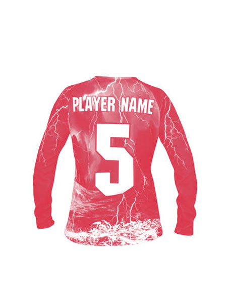 LS JERSEY SOCCER V-COLLAR WOMEN — view 2