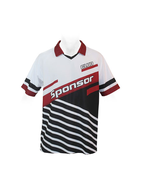 LS JERSEY SOCCER POLO COLLAR WOMEN — custom long sleeve by Cindra Enterprises