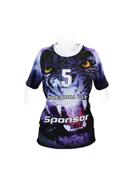 SS JERSEY BASKETBALL SHOOTER WOMEN — custom short sleeve by Cindra Enterprises