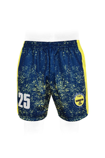 SHORTS BADMINTON MEN — custom shorts by Cindra Enterprises
