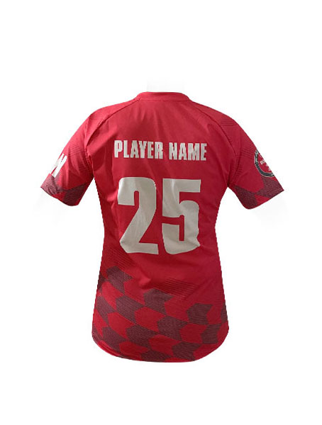 SS JERSEY HANDBALL SIDE INSERTS V-COLLAR WOMEN — view 2
