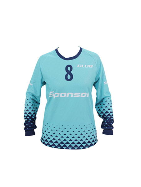 LS JERSEY HANDBALL GK SIDE INSERTS WOMEN — custom long sleeve by Cindra Enterprises