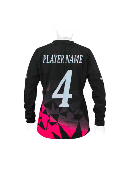 LS JERSEY HANDBALL SIDE INSERTS ROUND COLLAR WOMEN — view 2