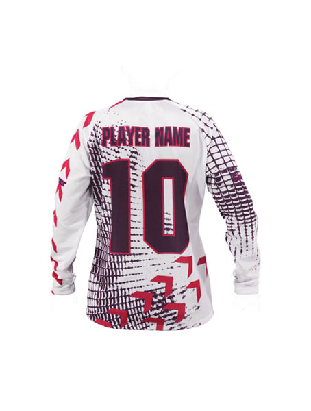 LS JERSEY HANDBALL SIDE INSERTS V-COLLAR WOMEN — view 2