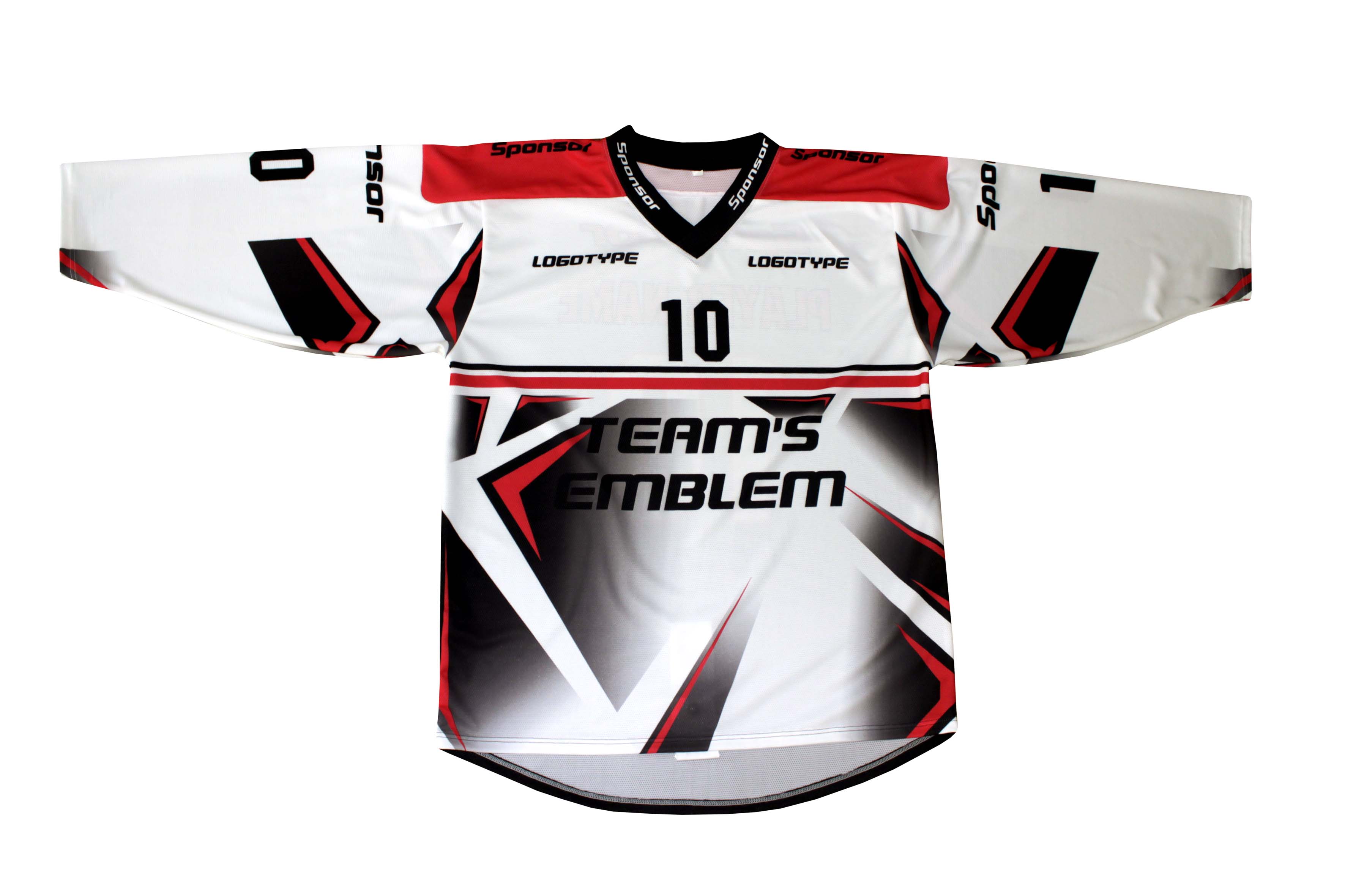 LS JERSEY ICE HOCKEY MEN — custom long sleeve by Cindra Enterprises