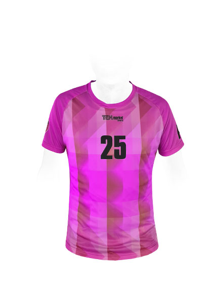SS JERSEY BOWLING ROUND COLLAR WOMEN — custom short sleeve by Cindra Enterprises