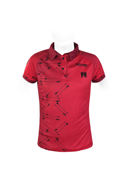 SS POLO DARTS WOMEN — custom short sleeve by Cindra Enterprises