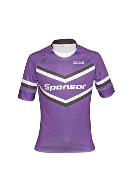 SS JERSEY RUGBY WARRIOR MEN — custom short sleeve by Cindra Enterprises