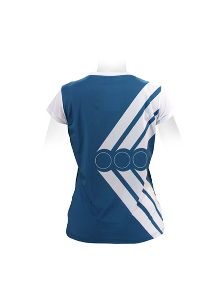 SS JERSEY TENNIS V-COLLAR WOMEN — view 2