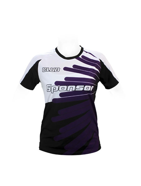 SS JERSEY TABLE TENNIS ROUND COLLAR WOMEN — custom short sleeve by Cindra Enterprises