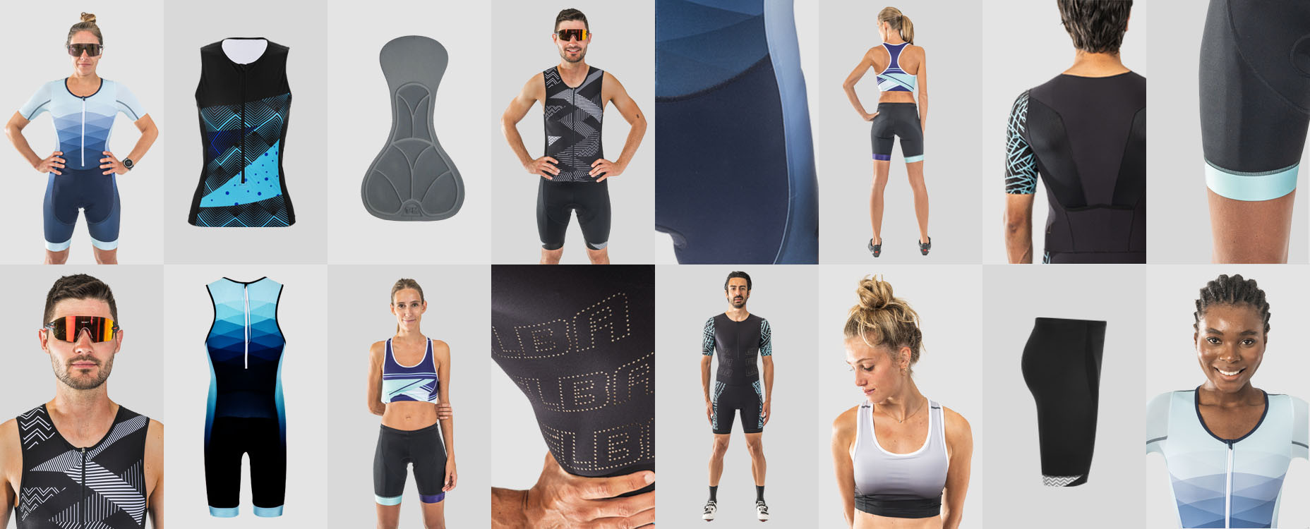 Triathlon clothing manufacturer banner