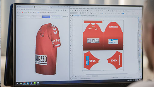 Teamwear - Vereinskleidung bedrucken Servicebild